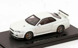 NISSAN SKYLINE GT-R R34 V-SPEC II WHITEMETALLIC