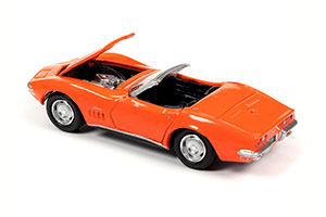 CHEVROLET CORVETTE ZL1 MONACO ORANGE 1969 (ДЛИНА МОДЕЛИ 6-10 СМ) — фото 2