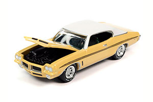 PONTIAC GTO MONARCH YELLOW 1972 (ДЛИНА МОДЕЛИ 6-10 СМ) — фото 2