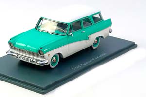 FORD TAUNUS P2 TURNIER 1957-1960 TURQUOISE WHITE