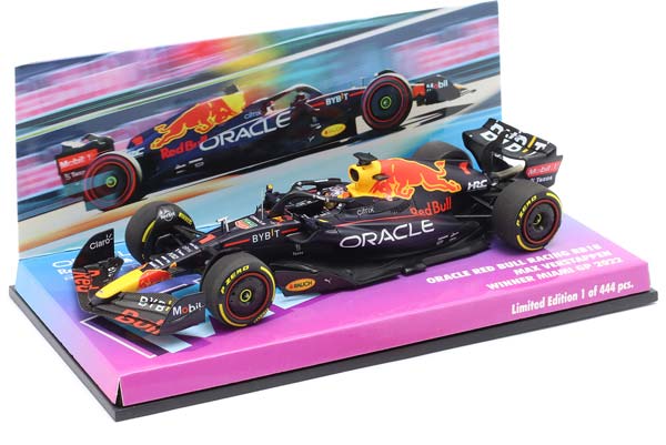 RED BULL RB18 #1 WINNER MIAMI GP FORMULA 1 WORLD CHAMPION 2022 M. VERSTAPPEN / РЕД БУЛЛ RB18 ПОБЕДИТЕЛЬ ГРАН-ПРИ МАЙАМИ ФОРМУЛА-1 ЧЕМПИОН МИРА МАКС ФЕРСТАППЕН КРАСНЫЙ — фото 3
