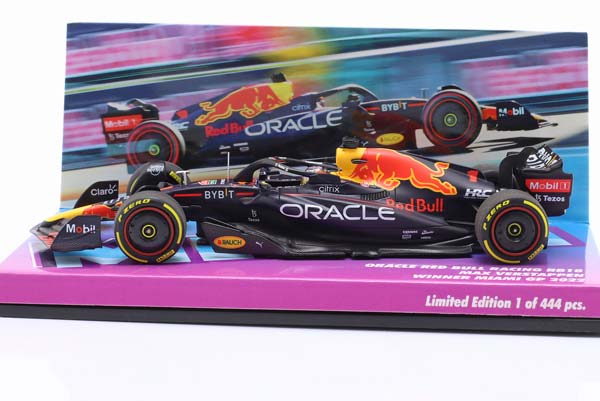 RED BULL RB18 #1 WINNER MIAMI GP FORMULA 1 WORLD CHAMPION 2022 M. VERSTAPPEN / РЕД БУЛЛ RB18 ПОБЕДИТЕЛЬ ГРАН-ПРИ МАЙАМИ ФОРМУЛА-1 ЧЕМПИОН МИРА МАКС ФЕРСТАППЕН КРАСНЫЙ — фото 4