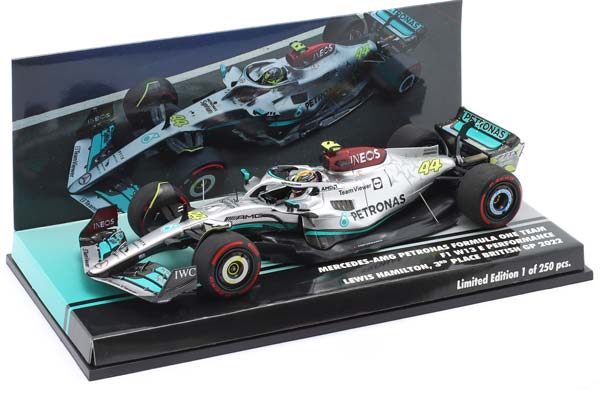 MERCEDES-AMG F1 W13 #44 3RD BRITISH GP FORMULA 1 2022 L. HAMILTON / МЕРСЕДЕС-АМГ ФОРМУЛА-1 W13 3 МЕСТО ГРАН-ПРИ ВЕЛИКОБРИТАНИИ ЛЬЮИС ХЭМИЛТОН — фото 3