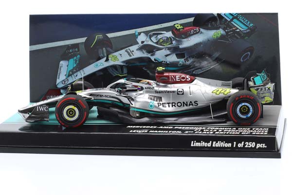 MERCEDES-AMG F1 W13 #44 3RD BRITISH GP FORMULA 1 2022 L. HAMILTON / МЕРСЕДЕС-АМГ ФОРМУЛА-1 W13 3 МЕСТО ГРАН-ПРИ ВЕЛИКОБРИТАНИИ ЛЬЮИС ХЭМИЛТОН — фото 4