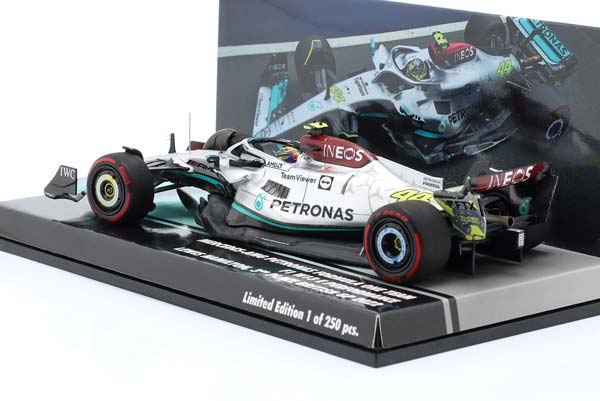 MERCEDES-AMG F1 W13 #44 3RD BRITISH GP FORMULA 1 2022 L. HAMILTON / МЕРСЕДЕС-АМГ ФОРМУЛА-1 W13 3 МЕСТО ГРАН-ПРИ ВЕЛИКОБРИТАНИИ ЛЬЮИС ХЭМИЛТОН — фото 2