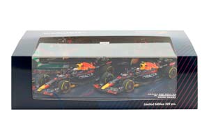 RED BULL RACING ORACLE 2-CAR SET VERSTAPPEN #1 & PEREZ #11 SAUDI ARABIAN GP FORMULA 1 2022 LIMITED 222 PCS / РЕД БУЛ РЕЙСИНГ ОРАКЛ НАБОР ИЗ 2-Х БОЛИДОВ ФЕРСТАППЕН #1 & ПЕРЕС #11 ГРАНПРИ САУДОВСКОЙ АРАВИИ ФОРМУЛА 1 2022 ТИРАЖ 222 ШТ — фото 9