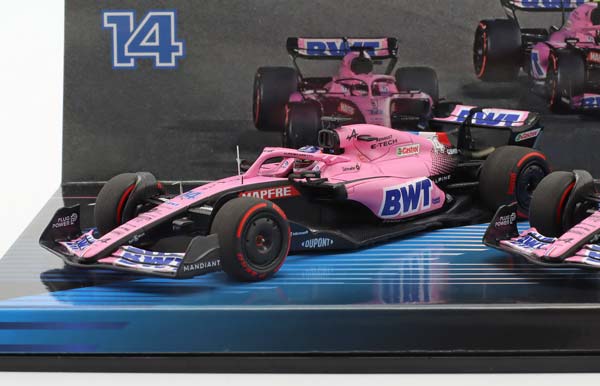2-CAR SET ALONSO #14 & OCON #31 BAHRAIN GP FORMULA 1 2022 / НАБОР ИЗ 2 МОДЕЛЕЙ АЛОНСО ОКОН ГРАН-ПРИ БАХРЕЙНА ФОРМУЛА-1