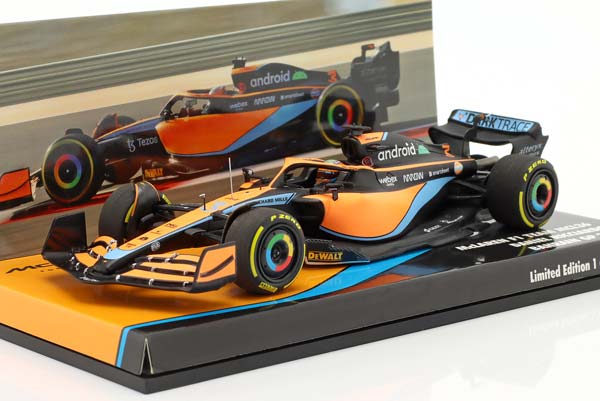 MCLAREN MCL36 #3 BAHRAIN GP FORMULA 1 2022 DANIEL RICCIARDO / МАКЛАРЕН MCL36 БАХРАЙН ГРАН-ПРИ ФОРМУЛА-1 ДАНИЕЛ РИККИАРДО