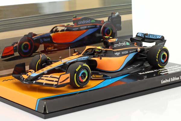 MCLAREN MCL36 #4 BAHRAIN GP FORMULA 1 2022 LANDO NORRIS / МАКЛАРЕН MCL36 ГРАН-ПРИ БАХРЕЙНА ФОРМУЛА-1 ЛАНДО НОРРИС