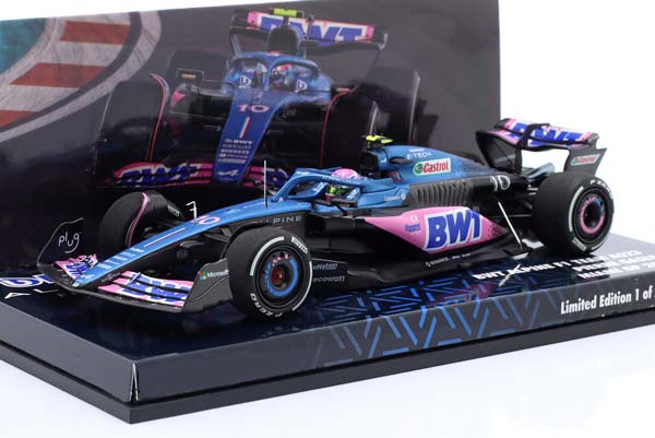 ALPINE A523 #10 8TH MIAMI GP FORMULA 1 2023 PIERRE GASLY / АЛЬПИН A523 8TH МИАМИ ГРАН-ПРИ ФОРМУЛА-1 ПИЕРРЕ ГАСЛЙ
