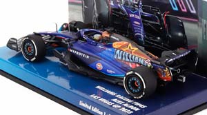 WILLIAMS F1 FW45 TEAM WILLIAMS RACING GULF №23 LAS VEGAS USA GP 2023 ALEXANDER ALBON, BLUE BLACK — фото 2
