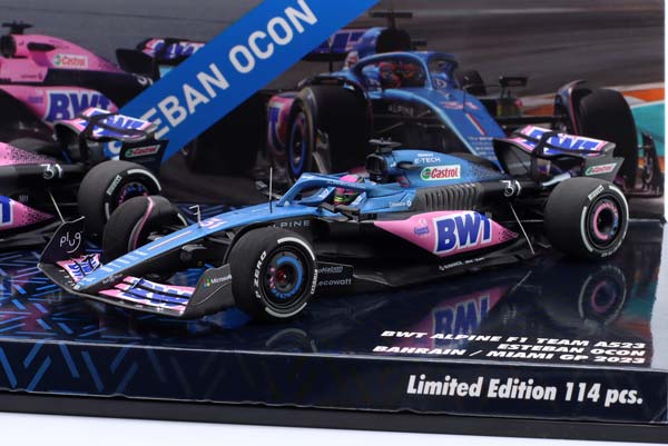 2-CAR SET ESTEBAN OCON #31 BAHRAIN & MIAMI GP FORMULA 1 2023 / 2-CAR СЕТ ЕСТЕБАН ОКОН БАХРАЙН МИАМИ ГРАН-ПРИ ФОРМУЛА-1