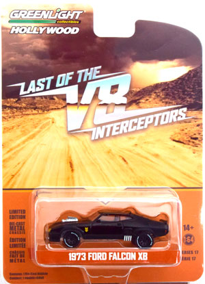 FORD FALCON XB MAD MAX 1973 BLACK (ДЛИНА МОДЕЛИ 6-10 СМ)