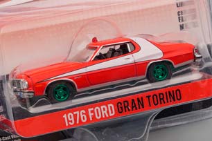 FORD GRAN TORINO 1976 (ИЗ ТЕЛЕСЕРИАЛА "СТАРСКИ И ХАТЧ") (GREENLIGHT!!!) (ДЛИНА МОДЕЛИ 6-10 СМ) — фото 2