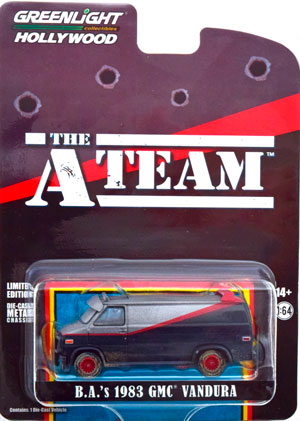 GMC VANDURA THE A TEAM 1983 DIRTY VERSION (ДЛИНА МОДЕЛИ 6-10 СМ)