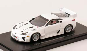 LEXUS LFA TEST CAR 24H NUERBURGRING 2012 WHITE