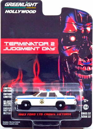 FORD LTD CROWN VICTORIA TERMINATOR 2 1983 (ДЛИНА МОДЕЛИ 6-10 СМ)