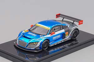 AUDI R8 IWASAKI APR #30 SUPERGT300 2013 IWASAKI -FAIRUZ - KOBAYASHI, BLUE METALLIC / BLACK