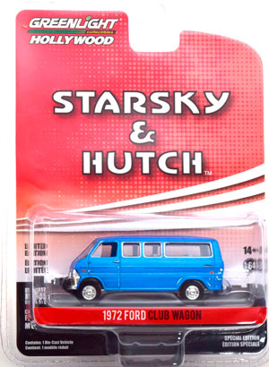 FORD CLUB WAGON STARSKY AND HUTCH BLUEMETALLIC (ДЛИНА МОДЕЛИ 6-10 СМ) — фото 1