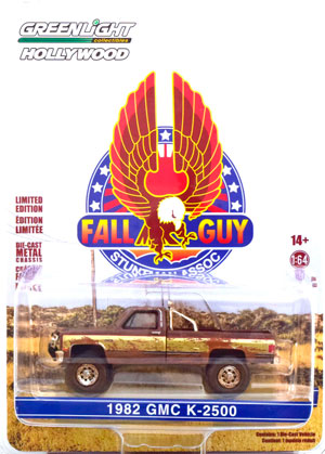 GMC K-2500 FALL GUY STUNTMAN ASSOCIATION 1982 DIRTY VERSION (ДЛИНА МОДЕЛИ 6-10 СМ) — фото 1