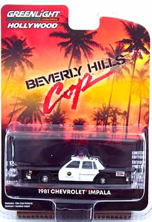 CHEVROLET IMPALA BEVERLY HILLS COP 1981 (ДЛИНА МОДЕЛИ 6-10 СМ)