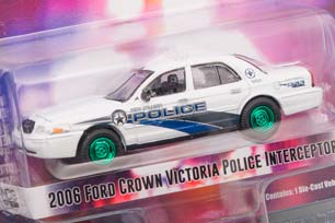 FORD CROWN VICTORIA NEW ORLEANS POLICE (2006), WHITE (GREENLIGHT!) (ДЛИНА МОДЕЛИ 6-10 СМ) — фото 2