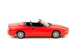 BMW 850I CABRIOLET E31 КРАСНЫЙ — фото 14