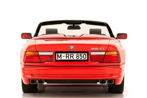 BMW 850I CABRIOLET E31 КРАСНЫЙ — фото 6