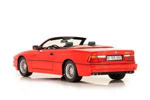 BMW 850I CABRIOLET E31 КРАСНЫЙ — фото 8