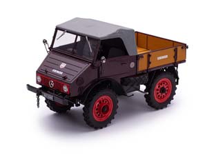 MERCEDES UNIMOG 401 1953 DARK RED — фото 13
