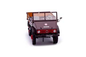 MERCEDES UNIMOG 401 1953 DARK RED — фото 10