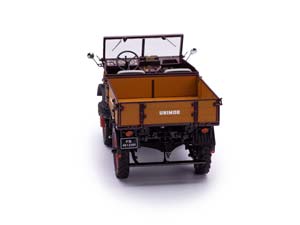 MERCEDES UNIMOG 401 1953 DARK RED — фото 11