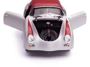 PORSCHE 356 SPEEDSTER HARD TOP OUTLAW СЕРЕБРИСТЫЙ — фото 12