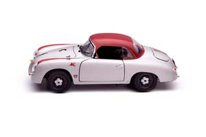 PORSCHE 356 SPEEDSTER HARD TOP OUTLAW СЕРЕБРИСТЫЙ — фото 2