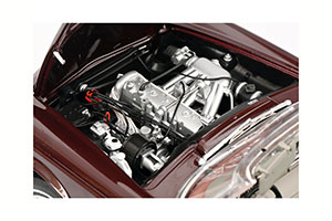 MERCEDES W113 280SL PAGODE 1963 DARK RED — фото 5