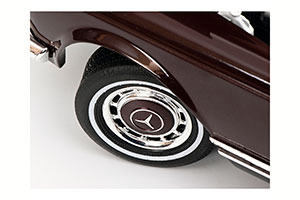 MERCEDES W113 280SL PAGODE 1963 DARK RED — фото 6