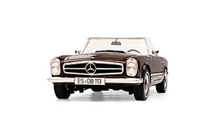 MERCEDES W113 280SL PAGODE 1963 DARK RED — фото 7