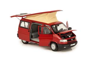 VW VOLKSWAGEN MULTIVAN T4B WESTFALIA КЭМПЕР С ПОДЪЕМНОЙ КРЫШЕЙ КРАСНЫЙ — фото 4