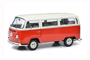 VW VOLKSWAGEN T2 T2A BUS L 1967 RED/BEIGE 