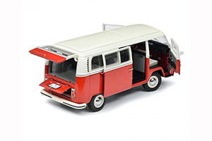 VW VOLKSWAGEN T2 T2A BUS L 1967 RED/BEIGE — фото 2