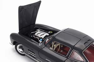 MERCEDES W198 300SL COUPE GULLWING 1954 / МЕРСЕДЕС ГУЛВИНГ СЕРЫЙ — фото 7