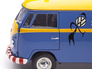 VW VOLKSWAGEN T1B ФУРГОН ОБСЛУЖИВАНИЯ КЛИЕНТОВ VW CUSTOMER SERVICE СИНИЙ — фото 17