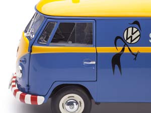VW VOLKSWAGEN T1B ФУРГОН ОБСЛУЖИВАНИЯ КЛИЕНТОВ VW CUSTOMER SERVICE СИНИЙ — фото 18