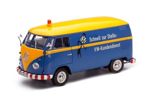 VW VOLKSWAGEN T1B ФУРГОН ОБСЛУЖИВАНИЯ КЛИЕНТОВ VW CUSTOMER SERVICE СИНИЙ