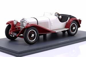 MERCEDES-BENZ SSK YEAR 1927 WHITE / RED / МЕРСЕДЕС-БЕНЦ ССК БЕЛЫЙ КРАСНЫЙ