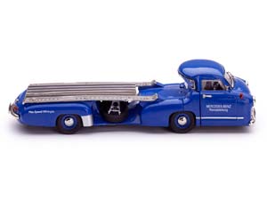 MERCEDES-BENZ RENNTRANSPORTER BLUE WONDER 1955 СИНИЙ — фото 5