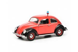 VW VOLKSWAGEN BEETLE OVALI FEUERWEHR (ПОЖАРНЫЙ) КРАСНЫЙ