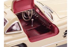 MERCEDES-BENZ 300SL GULLWING W198 1954 БЕЖЕВЫЙ — фото 5