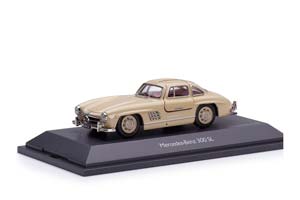 MERCEDES-BENZ 300SL GULLWING W198 1954 БЕЖЕВЫЙ — фото 11