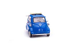 BMW ISETTA ГОЛУБОЙ С УТВАРЬЮ ДЛЯ ПИКНИКА — фото 3